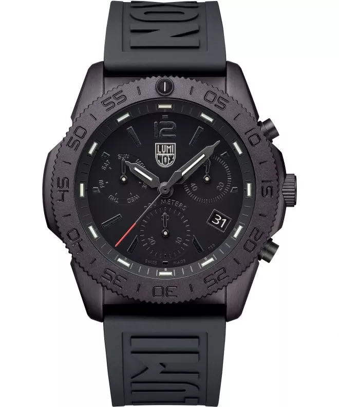 Часовник Мъжки Luminox Pacific Diver 3140 Blackout Chronograph XS.3141.BO