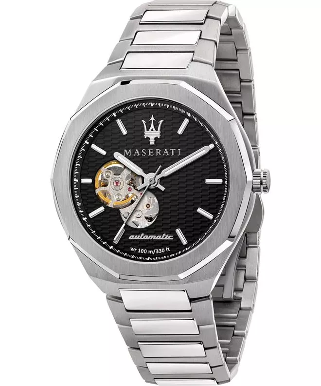 Часовник Мъжки Maserati Stile Open Heart Automatic R8823142002