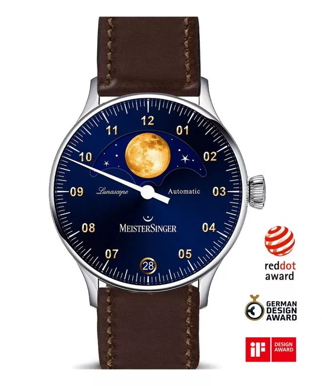 Часовник Мъжки Meistersinger Lunascope Automatic LS908G_SCF02-1