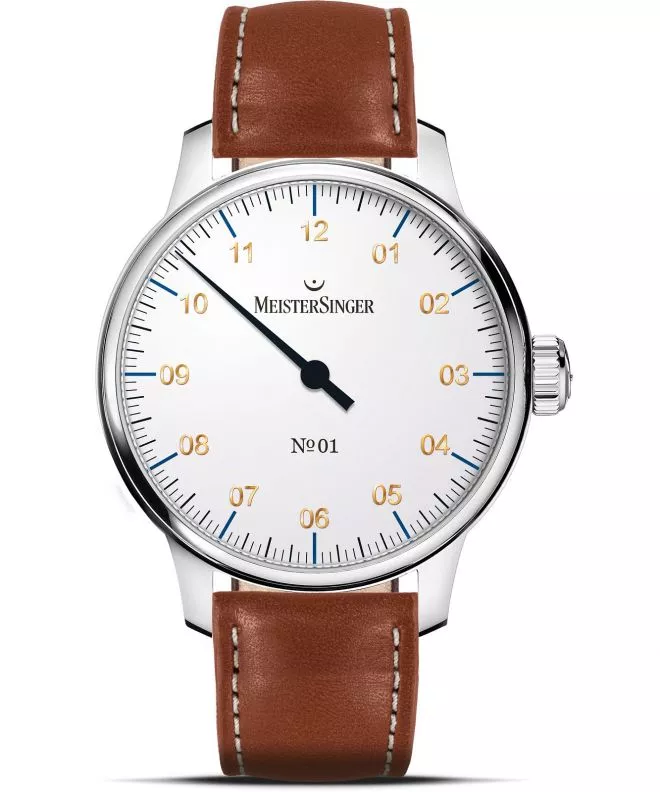 Часовник Мъжки Meistersinger N°01 White AM3301G_SK03W