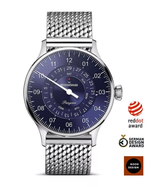 Часовник Мъжки Meistersinger Pangaea Day Date Automatic PDD908_MIL20
