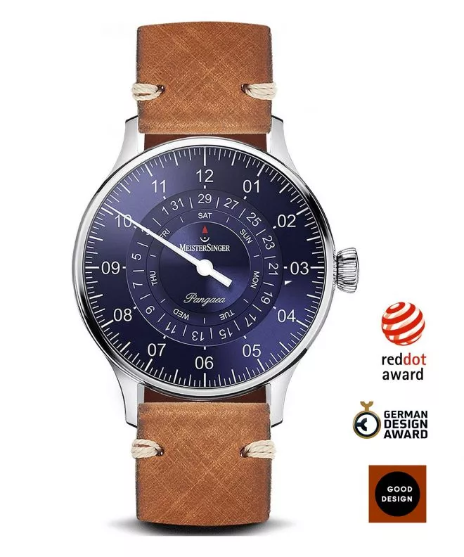 Часовник Мъжки Meistersinger Pangaea Day Date Automatic PDD908_SVSL03