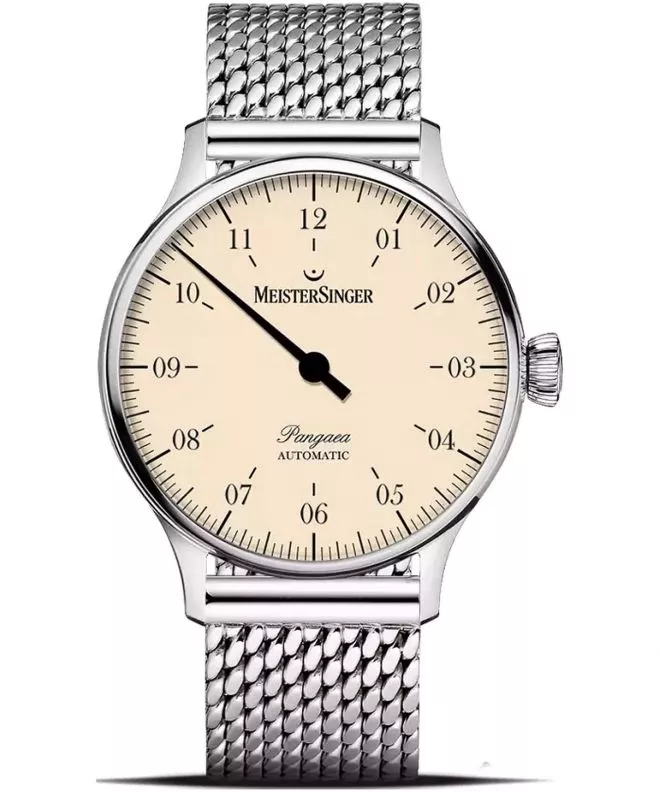 Часовник Мъжки Meistersinger Pangaea Ivory Automatic PM9903_MIL20