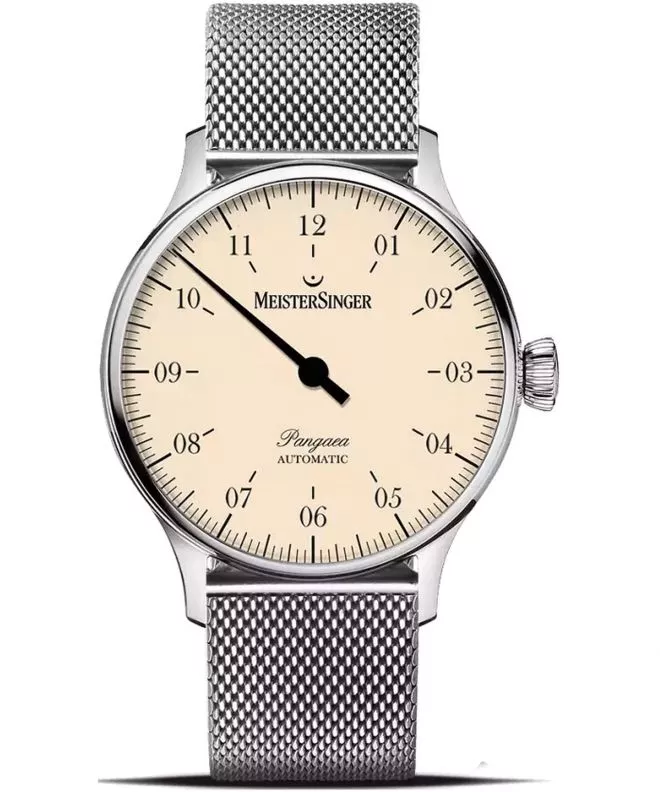 Часовник Мъжки Meistersinger Pangaea Ivory Automatic PM9903_MLN20