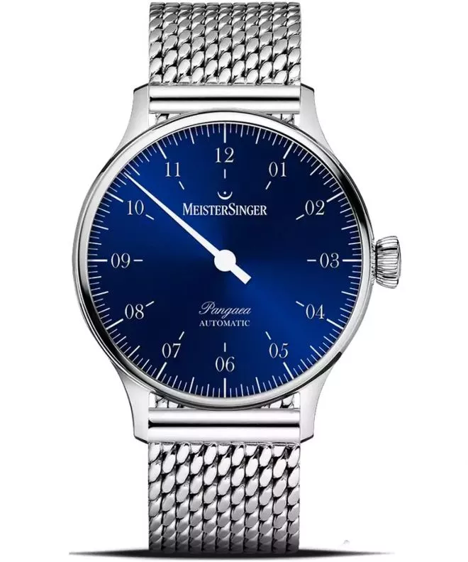 Часовник Мъжки Meistersinger Pangaea Sunburst Blue Automatic PM9908_MIL20