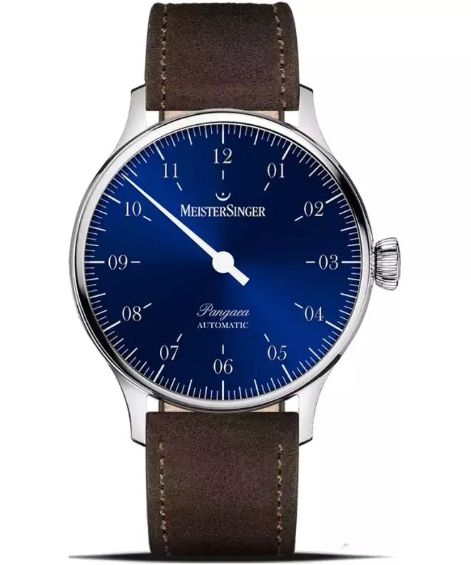 Часовник Мъжки Meistersinger Pangaea Sunburst Blue Automatic PM9908_SV02