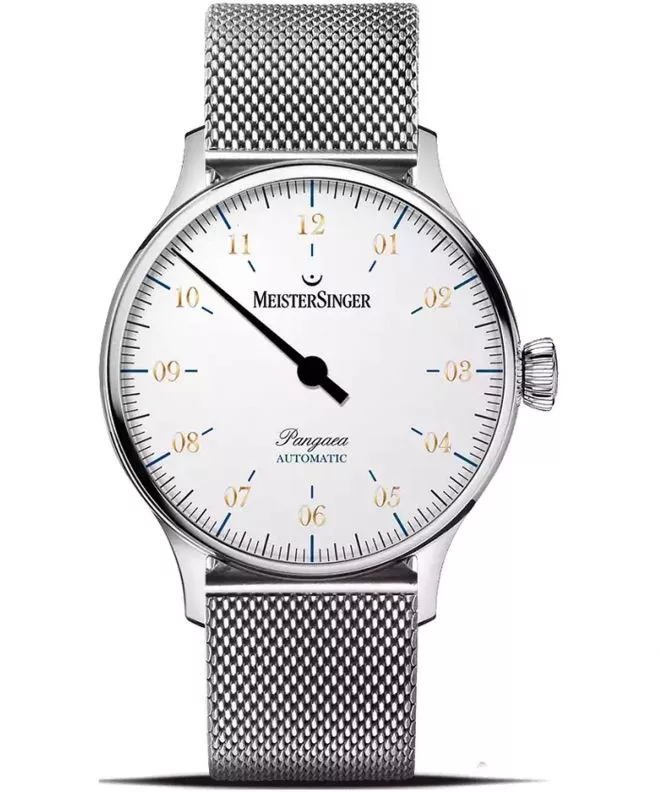 Часовник Мъжки Meistersinger Pangaea White Automatic PM9901G_MLN20