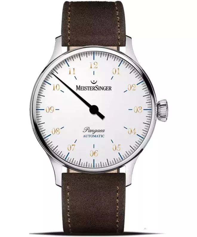Часовник Мъжки Meistersinger Pangaea White Automatic PM9901G_SV02