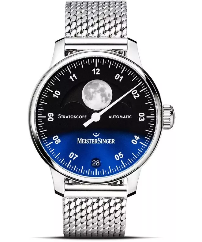 Часовник Мъжки Meistersinger Stratoscope Automatic ST982-MIL20