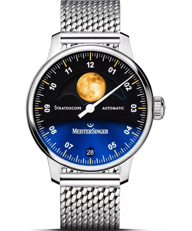 Часовник Мъжки Meistersinger Stratoscope Automatic ST982G-MIL20