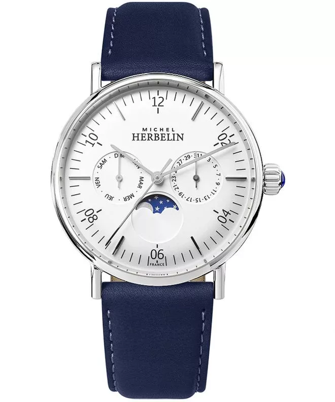 Часовник Мъжки Herbelin Inspiration Moon Phase 12747/AP11BL