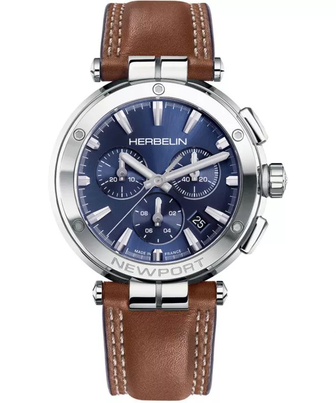 Часовник Мъжки Herbelin Newport Chronograph 37658AP15GD (37658/AP15GON)
