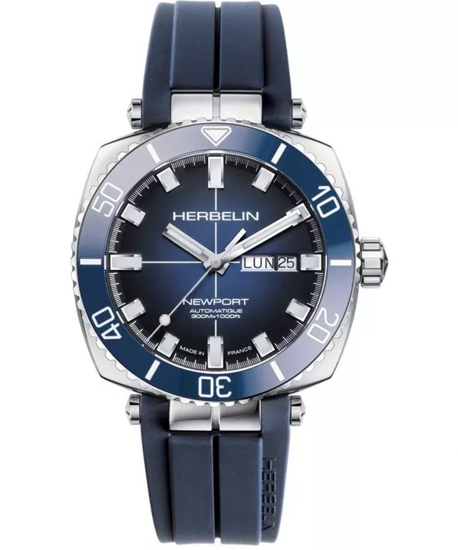 Часовник Мъжки Herbelin Newport Diver Automatic 1774BL15CB (1774/BL15CB)