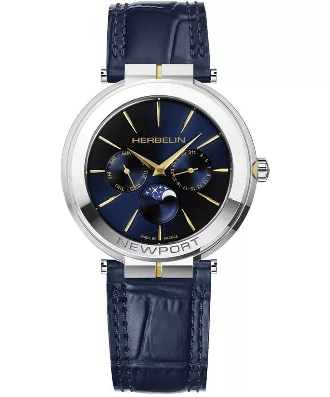 Часовник Мъжки Herbelin Newport Slim 12722T15BL (12722/T15BL)
