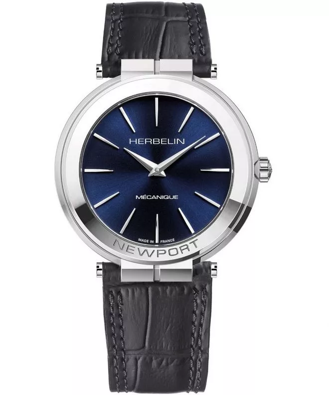 Часовник Мъжки Herbelin Newport Slim Mechanical 1222AP15 (1222/AP15)