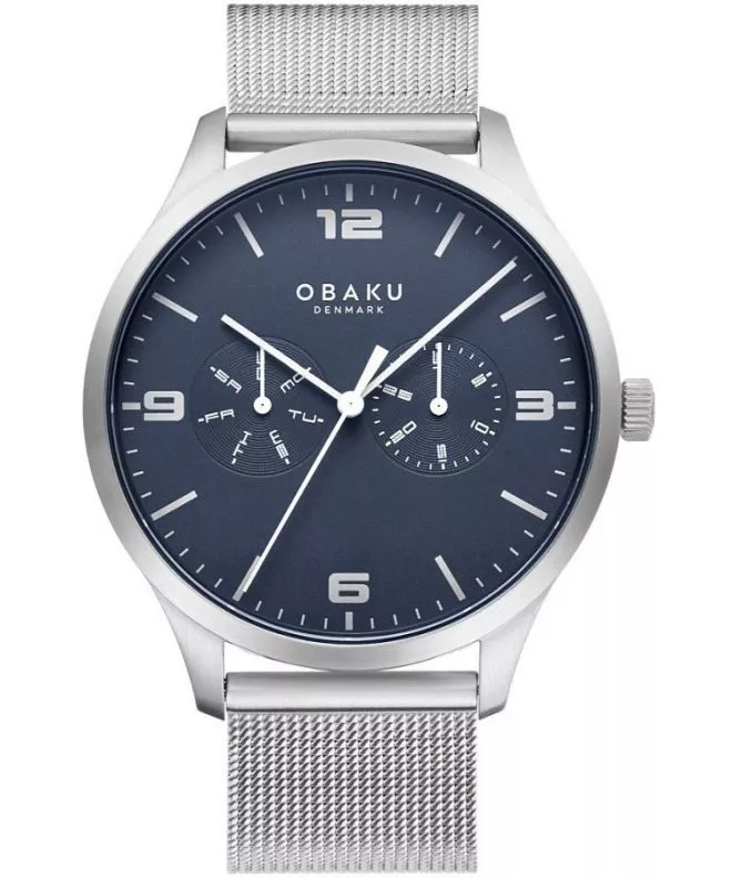 Часовник Мъжки Obaku Ask Cyan V249GMCLMC