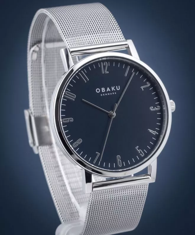 Часовник Мъжки Obaku Brink Cyan V248GXCLMC