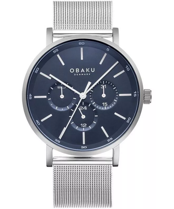 Часовник Мъжки Obaku Ege Cyan V246GMCLMC