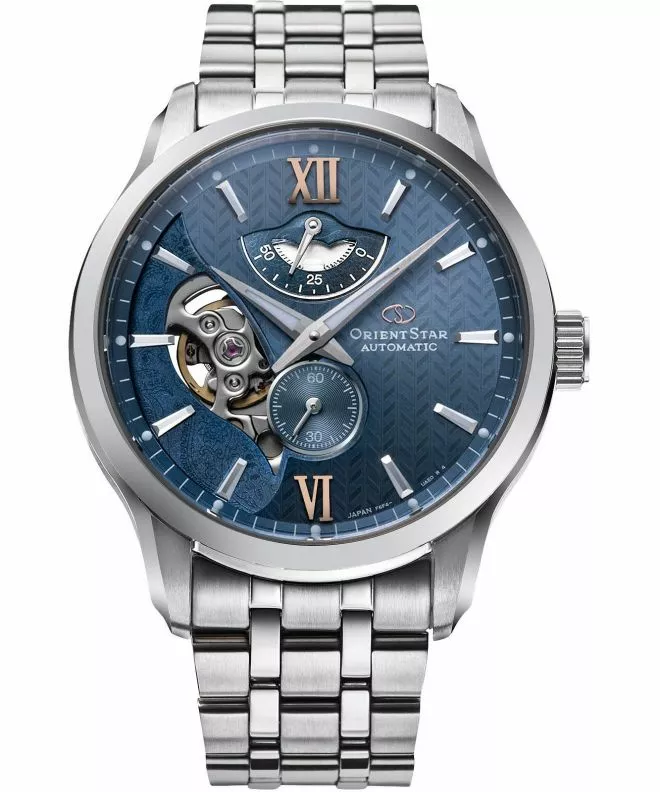 Часовник Мъжки Orient Star Contemporary Open Heart Automatic RE-AV0B08L00B