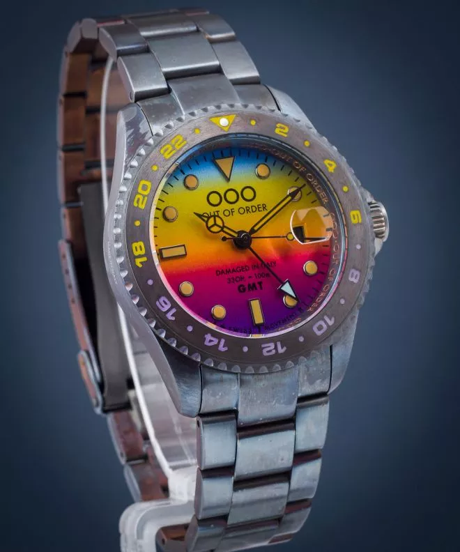 Часовник Мъжки Out of Order Swiss GMT Los Angeles OOO.001-19.LA