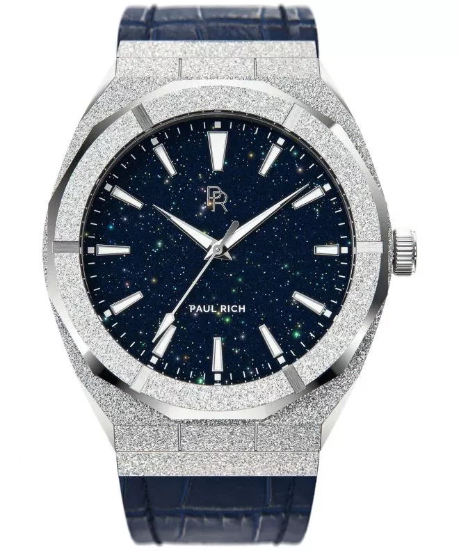 Часовник Мъжки PAUL RICH Frosted Star Dust Silver Leather 42 659436727946