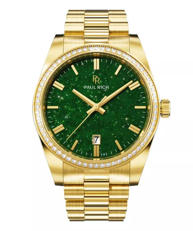 Часовник Мъжки Paul Rich Legacy Aventurine Gold Green 783385960793