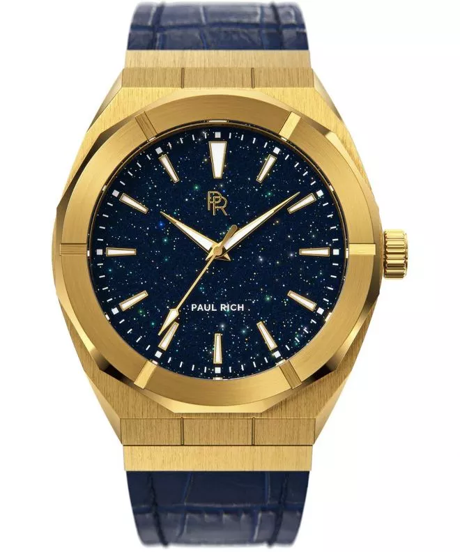 Часовник Мъжки PAUL RICH Star Dust Gold Leather 42 764227276494