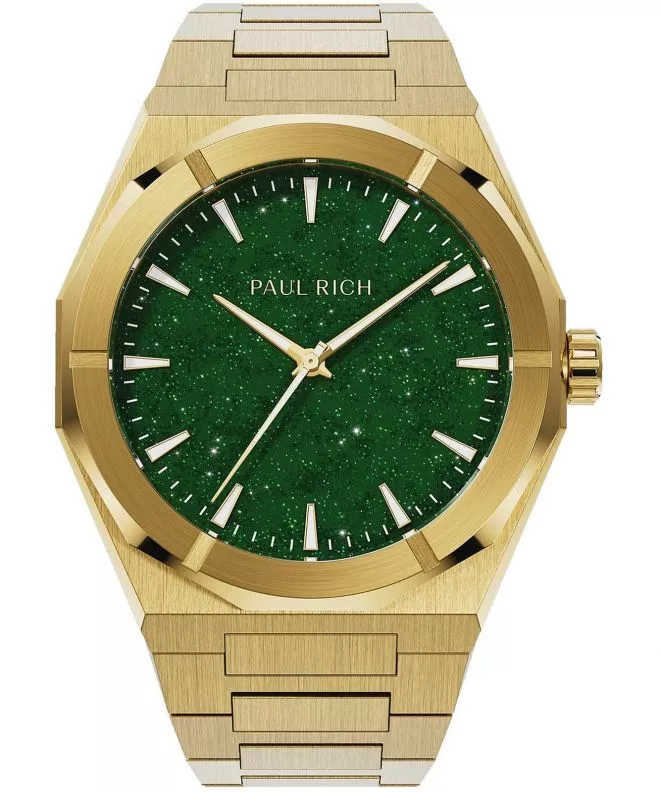 Часовник Мъжки PAUL RICH Star Dust II Gold Green 766236337012