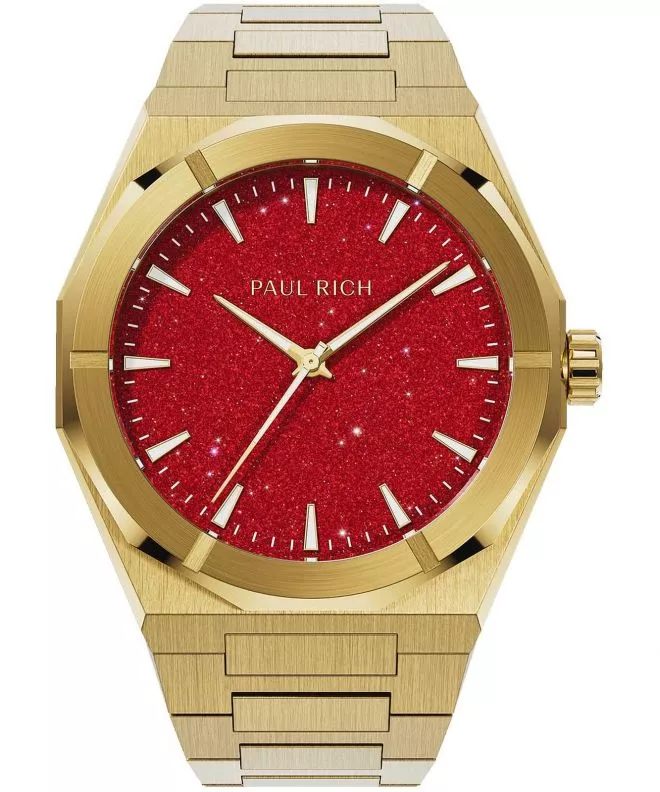 Часовник Мъжки PAUL RICH Star Dust II Gold Red 766236337005