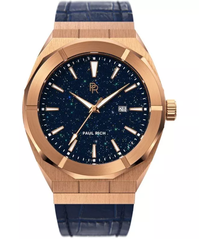 Часовник Мъжки PAUL RICH Star Dust Rose Gold Leather 42 Auto 659436796843