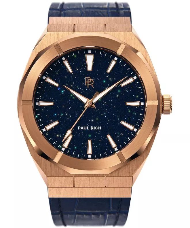 Часовник Мъжки PAUL RICH Star Dust Rose Gold Leather 45 762530036446
