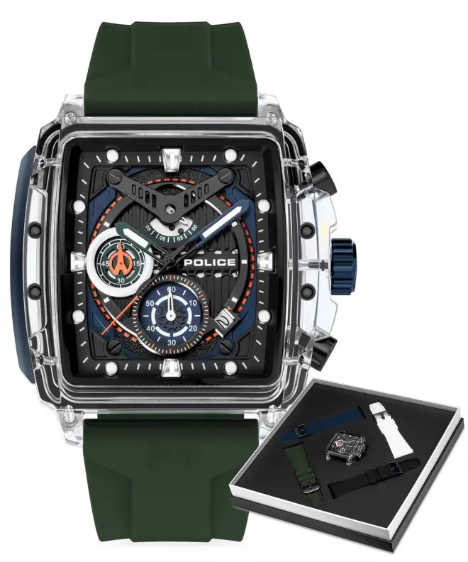 Часовник Мъжки Police Clout Chronograph PEWGO0052401-SET