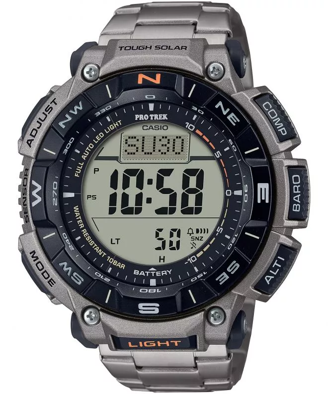 Часовник Мъжки Casio Protrek Tough Solar Titanium PRG-340T-7ER