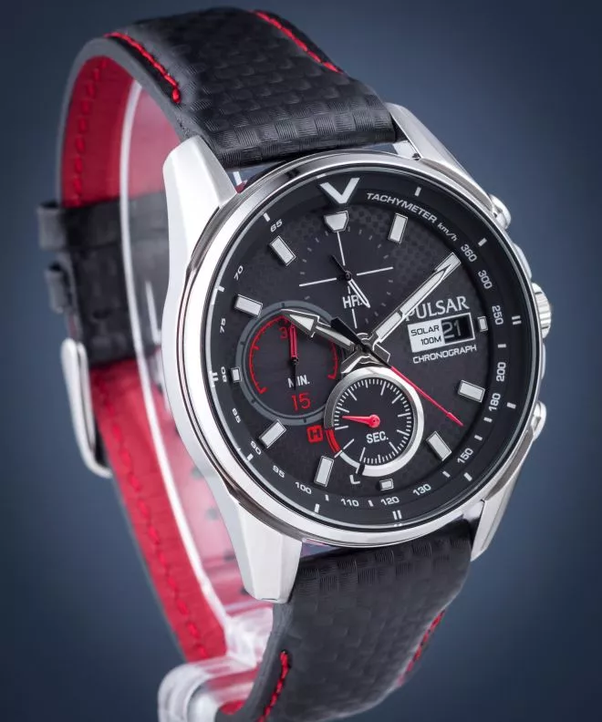 Часовник Мъжки Pulsar Accelerator Solar Chronograph PZ6029X1