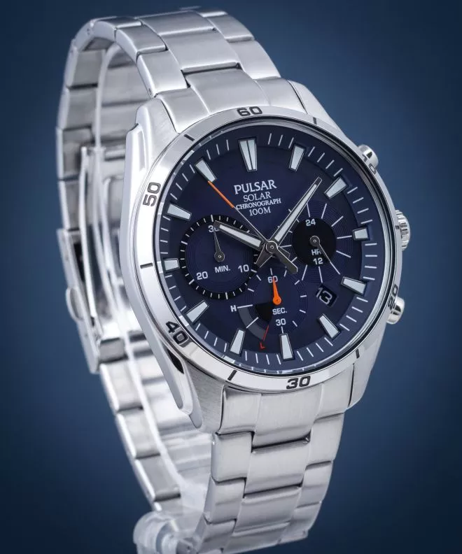 Часовник Мъжки Pulsar Solar Chronograph PZ5057X1
