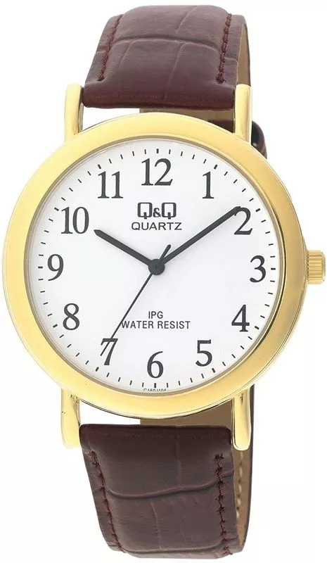Часовник Мъжки Q&Q Leather C150-104