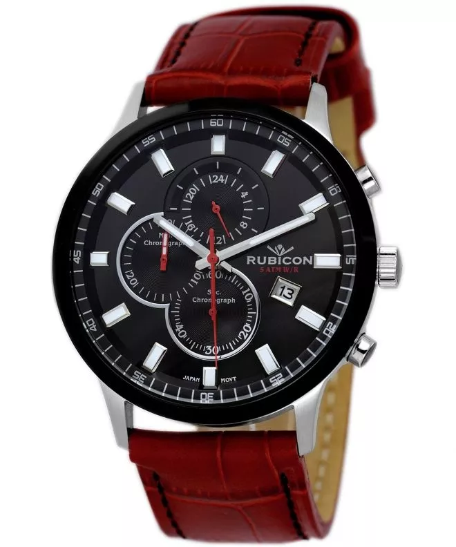 Часовник Мъжки Rubicon Chronograph RNCD71TIBR05AX