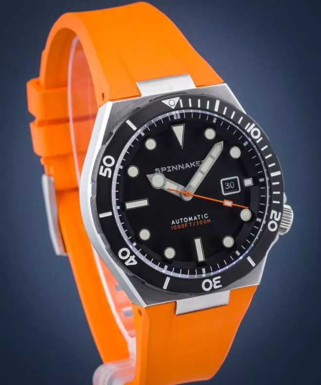 Часовник Мъжки Spinnaker Boettger Automatic NBR Tropical Orange SP-5083-05