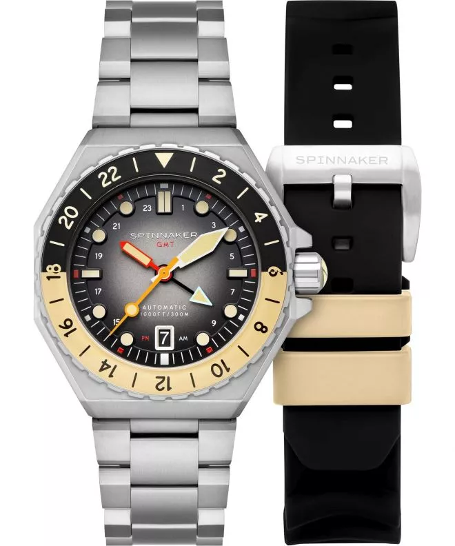 Часовник Мъжки Spinnaker Dumas GMT Automatic Gift Set SP-5119-88