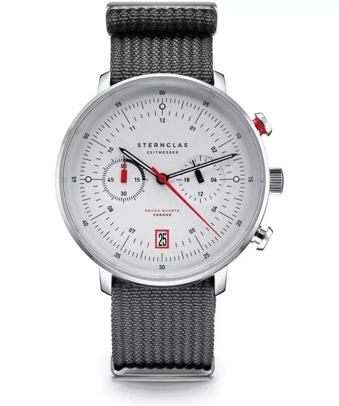 Часовник Мъжки Sternglas Hamburg Mecha-Quartz Chrono S01-HC10-FI04
