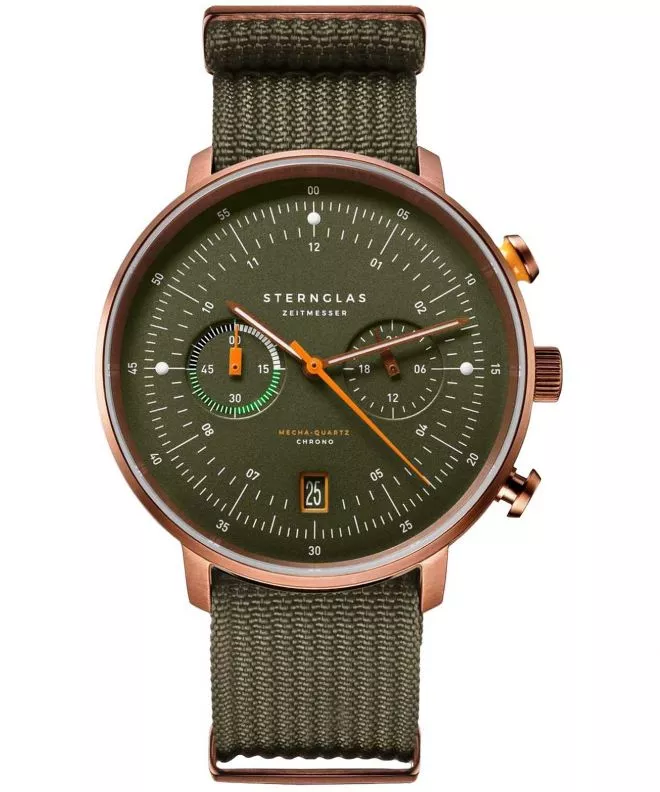 Часовник Мъжки Sternglas Hamburg Mecha-Quartz Chrono S01-HC35-FI05