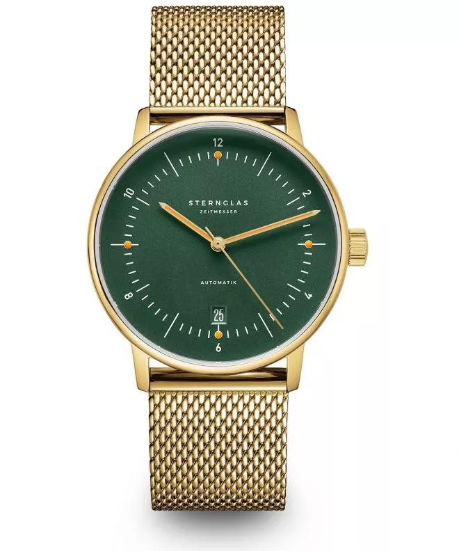 Часовник Мъжки Sternglas Naos Green Gold Automatic S02-NA22-MI05