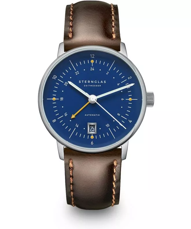 Часовник Мъжки Sternglas Naos Pro GMT Automatik S02-NG06-BR03