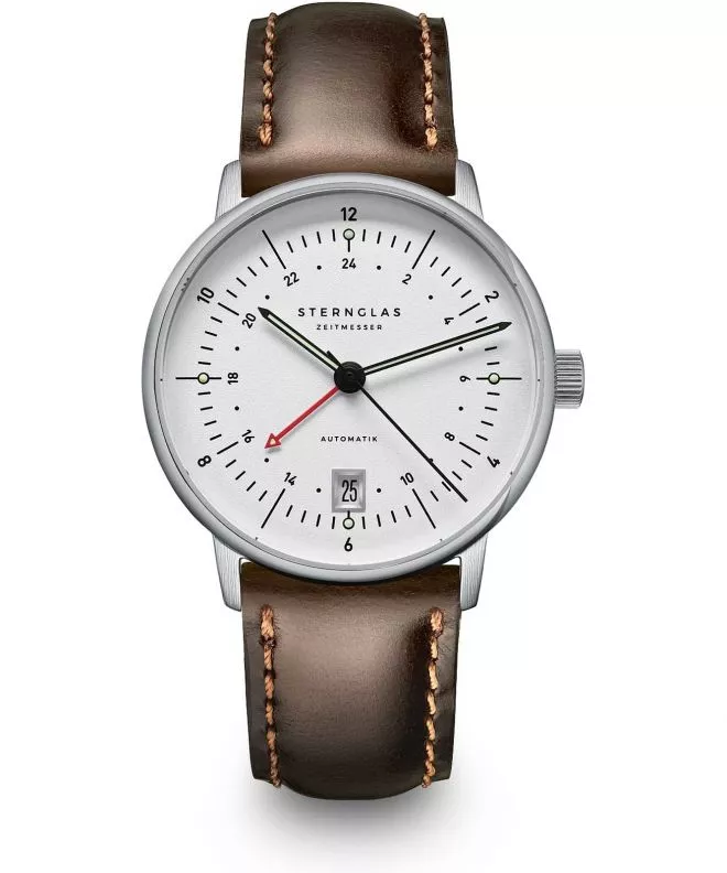 Часовник Мъжки Sternglas Naos Pro GMT Automatik S02-NG10-BR03