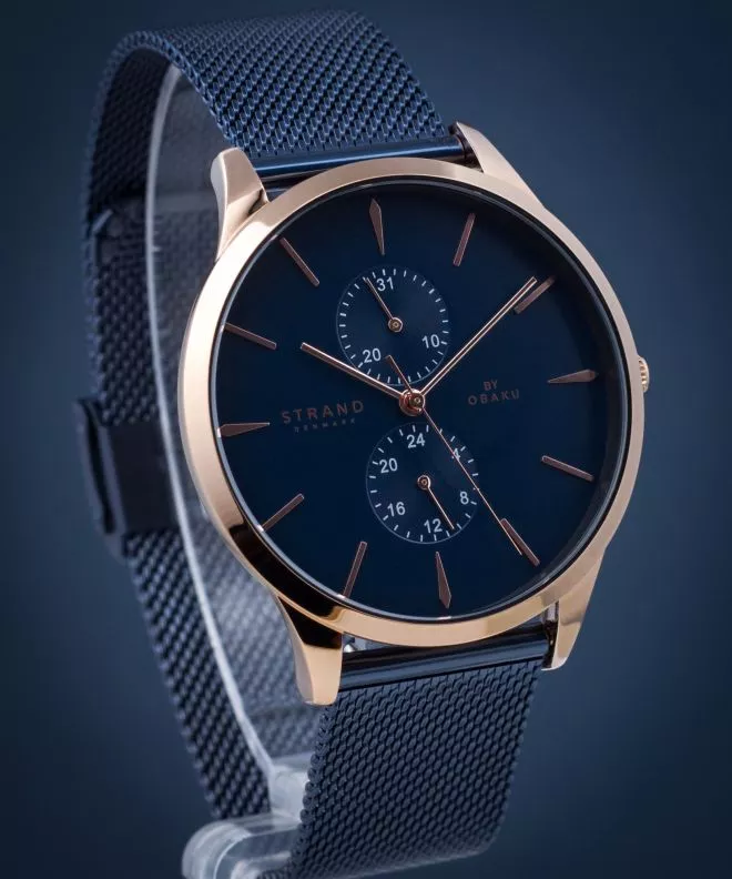 Часовник Мъжки Strand by Obaku Beaufort S703GMVLML
