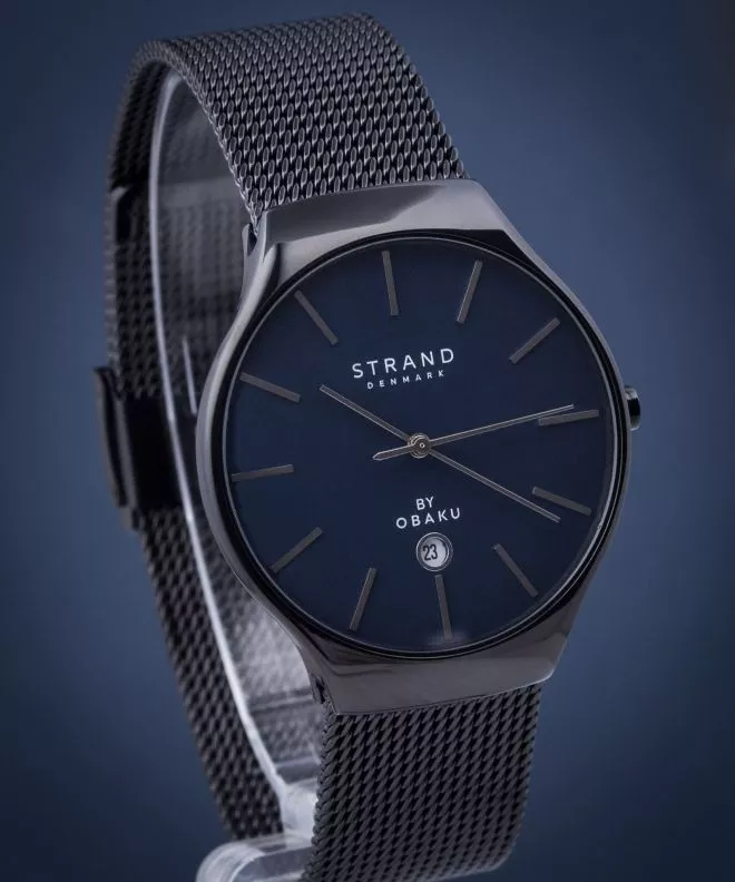Часовник Мъжки Strand by Obaku Caspian S701GDBLMB