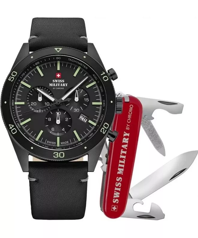 Часовник Мъжки Swiss Military by Chrono Chronograph SET SM34079.08