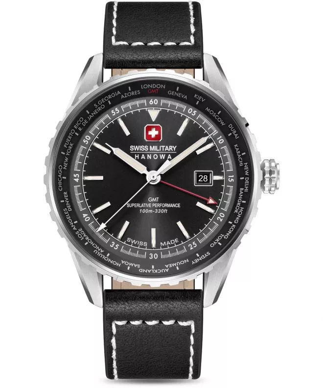 Часовник Мъжки Swiss Military Hanowa Afterburn GMT SMWGB0003201