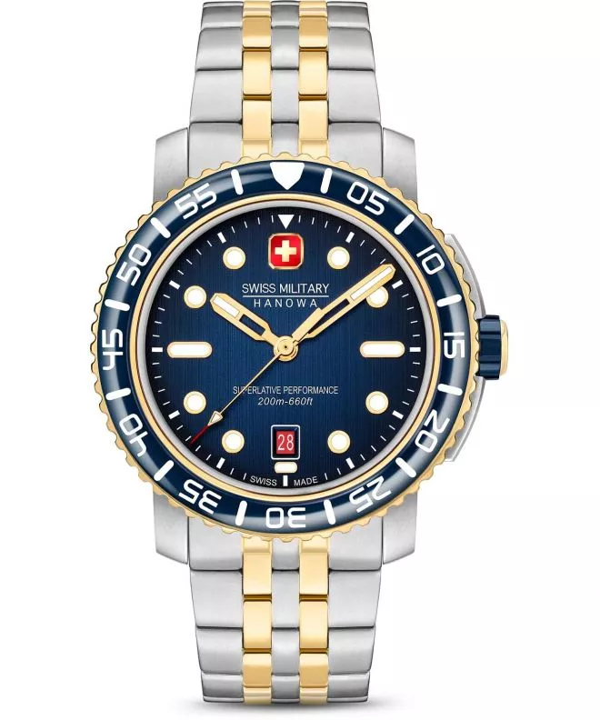 Часовник Мъжки Swiss Military Hanowa Black Marlin SMWGH0001760