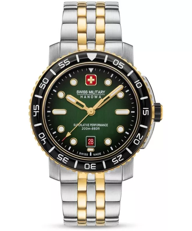 Часовник Мъжки Swiss Military Hanowa Black Marlin SMWGH0001761